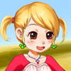 Cute Girl and Puppy A Free Dress-Up Game