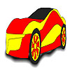 Fantastic concept car coloring Game.