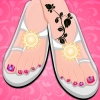 Flower Pedicure Decoration A Free Customize Game