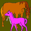 Horse Coloring Book A Free Customize Game