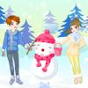 Kids and Snowman Dress Up