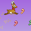 Help the Reindeer Collect Rainbow Candy Canes!