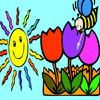 Sun Bee Coloring Games A Free Customize Game