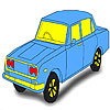 Green classic car coloring A Free Customize Game