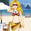 Beach Bikini Babe A Free Customize Game
