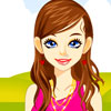 Dress up this girl with all sorts of cool fashions. Choose whether she should wear a dress or a skirt with a cute top. Add glasses, different hairstyles, hats and accessories to complete this fun dress up game for girls.