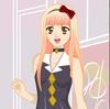 The Cute Anime Girl A Free Customize Game