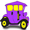 Cute vintage car coloring A Free Customize Game