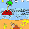 Big beach coloring A Free Customize Game