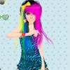 Multicolor Dyed Hair Girl A Free Customize Game