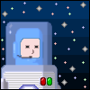 Help Spacedude escape an enemy ship, collecting powerups on the way.