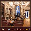 Find all hidden objects in this royal room, Use the mouse to search the area for it.Can you find them all?