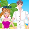 Lover at beach A Free Customize Game
