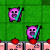 A logic puzzle game in which you must find the pigs in a field.