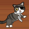 Avoid obstacles, collect bonuses as long as you can with Pirate Cat! Use the left and right arrow keys to move, hold down the spacebar to power up a jump. You get 100 points for every bonus and you have only 3 lives! Good luck!