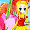 Girl as beautiful tulips A Free Dress-Up Game