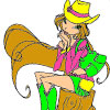 CowGirl Coloring A Free Customize Game