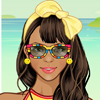 Neon Summer A Free Dress-Up Game