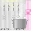 Kitchen with color pink A Free Dress-Up Game