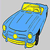 Oldest  open top car coloring A Free Customize Game