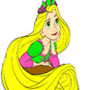 Princess Has a Long Hair Coloring A Free Customize Game