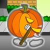 Once there was an old pumpkin, He was very sad because whenever he used to go on streets, children pumpkins used to collide with him. Then he found his old stick. And he got an idea!! That will get rid of children in Street.