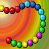 Destroy marbles by forming groups of three or more marbles of the same colour.