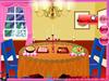 Dining table decoration A Free Dress-Up Game