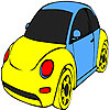 Little pink car coloring A Free Customize Game