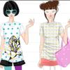 Fresh Spring Twin A Free Dress-Up Game