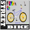 Colour the bike frame and other bike parts by using the colour chart or the RED, GREEN and BLUE numbers in the colour circles to make your own colour.Click on the paint can to apply the colour to the selected bike part.