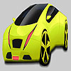 Big pistachio green car coloring A Free Customize Game