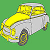 Big historical classic car coloring A Free Customize Game