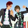 Hand in hand couple A Free Dress-Up Game