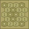 Minesweeper-like game with hexagonal grid.

Controls:

Left Mouse Button: open tile.

Ctrl + Left Mouse Button: set/delete marker.