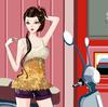 Lady And Vespa A Free Dress-Up Game