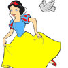 Princess Running From Bird