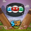 Slingshot is a fun strategy game. Use mouse to 
drag and shoot catapult to get all of the colored 
balls into the correct vases. Use bombs to explode 
obstacles.