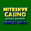 5 card Draw Poker Deuces Wild. Trips or Better to win. All NiteSkye Casino Games use the same account.