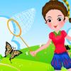 Flower Insects On Field A Free Dress-Up Game