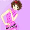 Curvy hair girl smile A Free Dress-Up Game