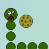 Idiot Snake is a game where you eat cookies and pizza to grow! Cookies are 1 point and Pizzas are 3 points.