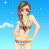 Sexy girl with bikini A Free Dress-Up Game
