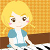 Piano Lesson Lasy A Free Dress-Up Game