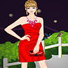 Lucy  in red dress up A Free Dress-Up Game