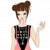 Personality girl dressup A Free Dress-Up Game