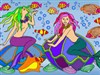 Rossy Mermaids Coloring