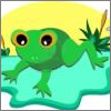 Frog time is a arcade game. The objective of this game is to collect "time" in the level. Over time, the bar decreases. The bar decreases faster as the stage level increases. The game is over when the bar reaches the beginning. Your objective is to get as much points as possible. Use arrow keys to move around. Avoid the enemies and other dangerous objects or you will lose health.