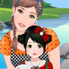 Mother and child make over game A Free Dress-Up Game