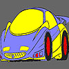 Red speedy car coloring A Free Customize Game